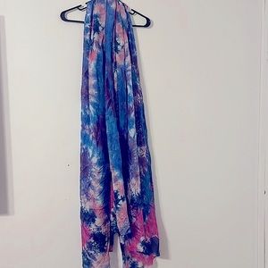Roughly 6ft silk scarf
